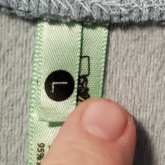 HONEYDEW long sleeve teal plush pullover size  LARGE - Picture 5 of 6